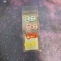 Sanrio Japan Hello Kitty Colorful Ribbon Hair Pins