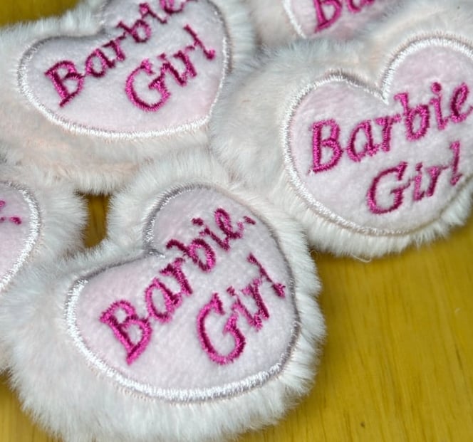 Image of barbie girl heart fluffies