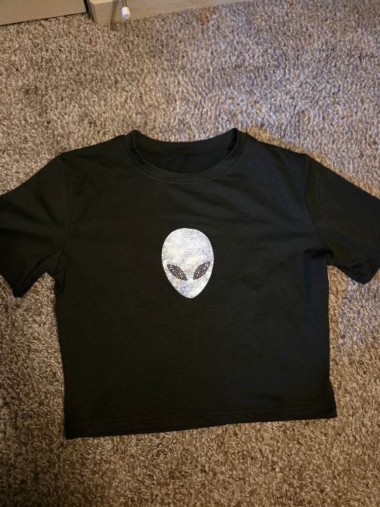 Image of alien tee