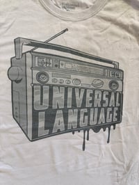 Image 2 of Universal Language T Shirt (Silver)