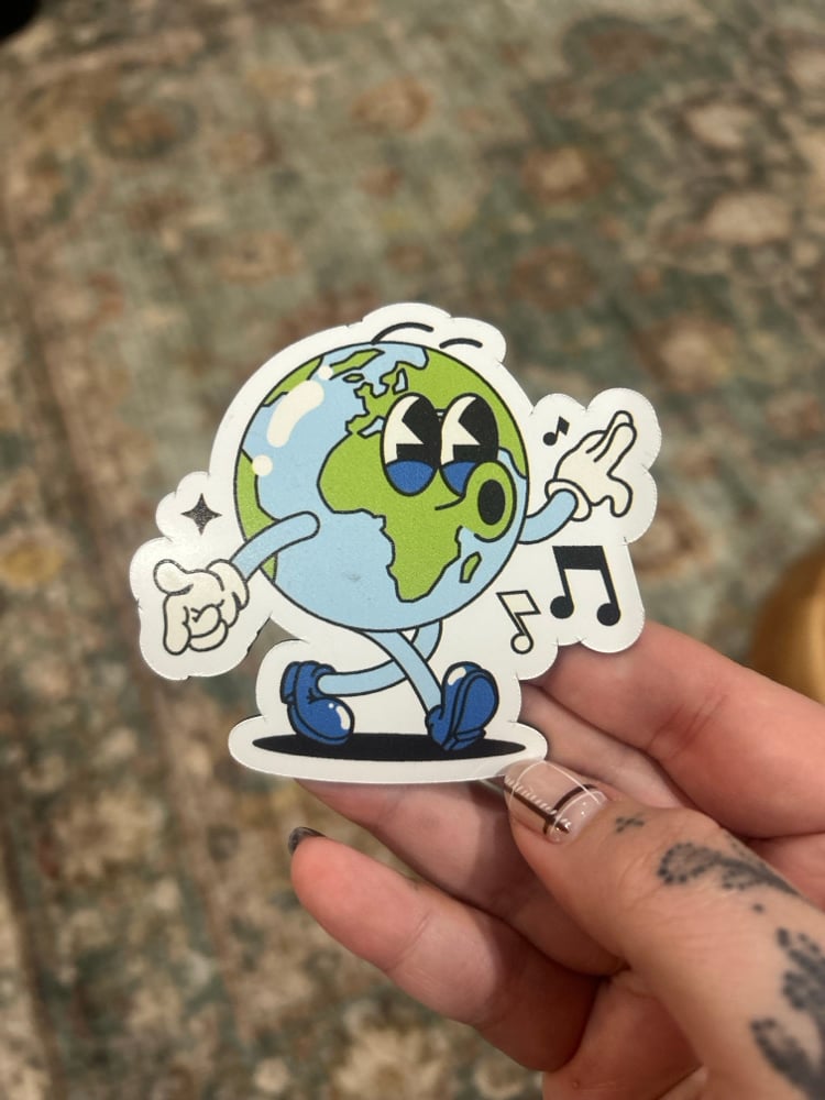 Image of Retro Whistling Earth 3 Inch