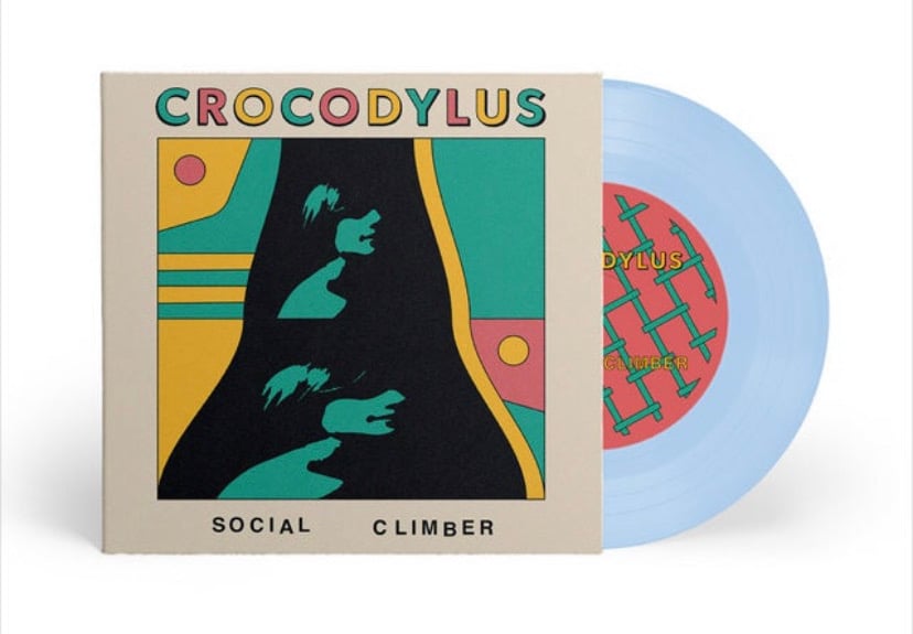 Crocodylus - Social Climber 7” (Black Vinyl)