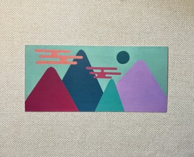 Image of MOUNTAINS BARBIE WOULD CLIMB STICKER