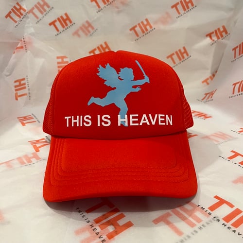 Image of THIS IS HEAVEN- TRUCKER CAP