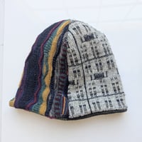 Image 2 of Upcycled Reversible Beanie Cotton Blend 28