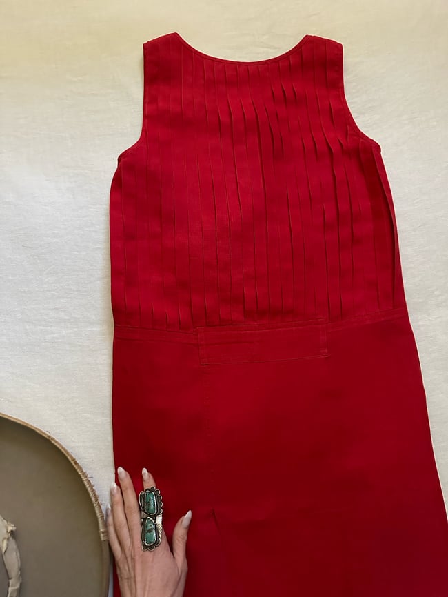 1970s GUCCI italian linen dress