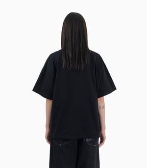 Image of PROTÉMOA - Black Relaxed T-Shirt 