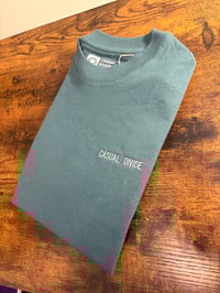 Image 2 of Donaldson Heavyweight T-Shirt in Forest Green