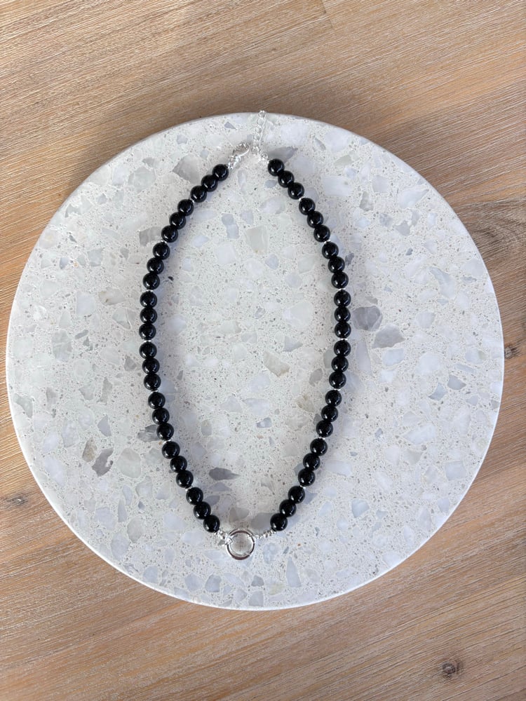 Image of Silver Margot - Black
