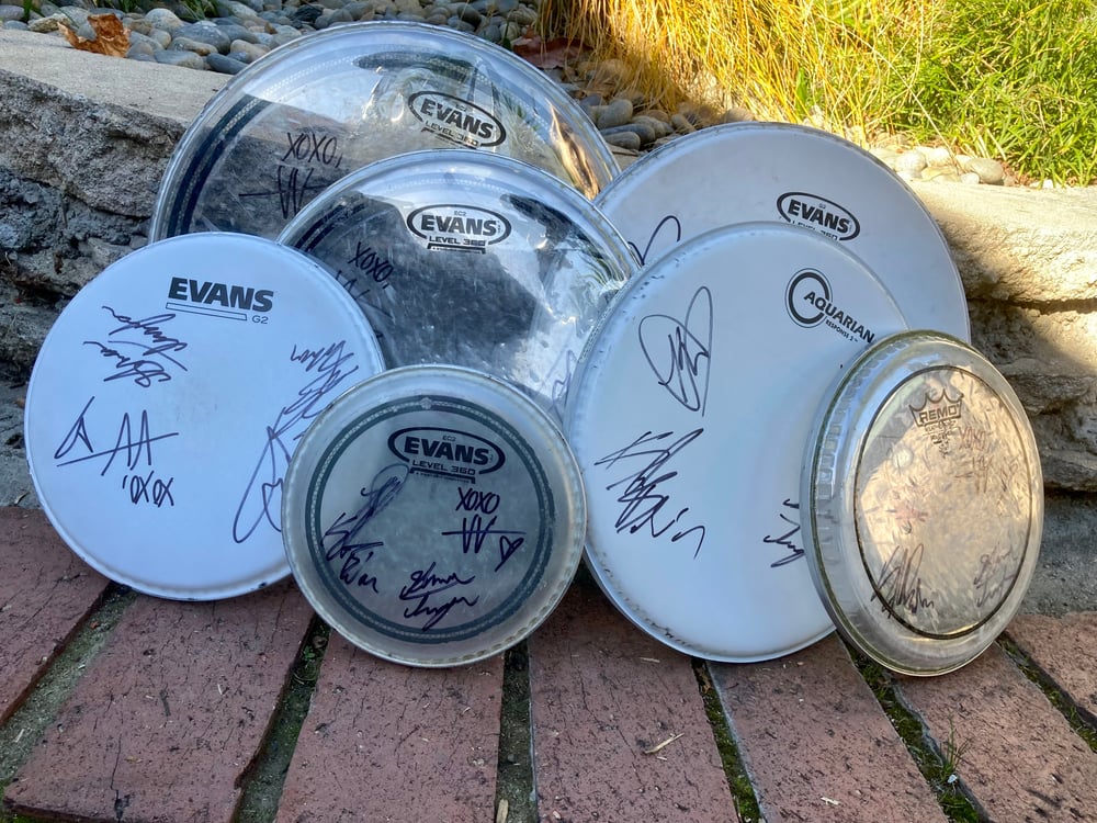 Image of Kyle’s VOW Drum Heads