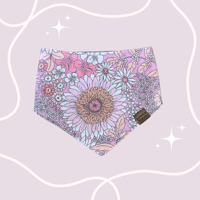 Image 1 of Muskmallow Sunflower Bandana