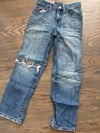  Polo denim jeans, distressed