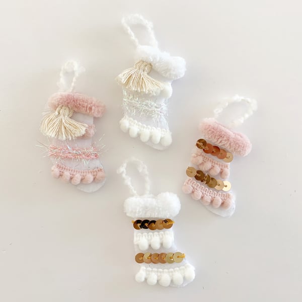 Image of Miniature Holiday Stockings