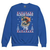 Image 3 of Youth Slayin' Since '76 Ugly Christmas Sweatshirt