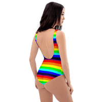 Image 4 of Rainbow One-Piece Swimsuit