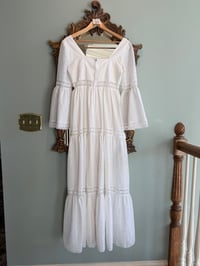 Image 9 of 1970s Eyelet Bell Sleeve