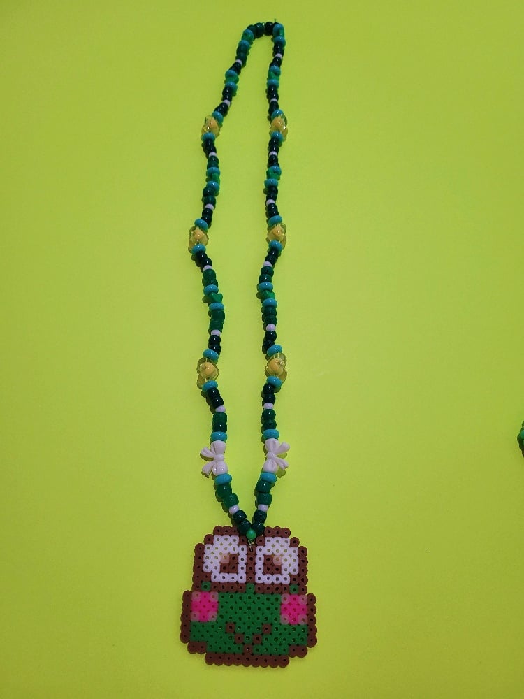 KEROPPI INSPIRED KANDI NECKLACE SET