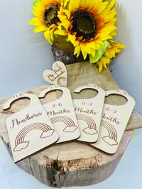Image 3 of Wooden Baby Clothes Dividers, Wardrobe Organisers