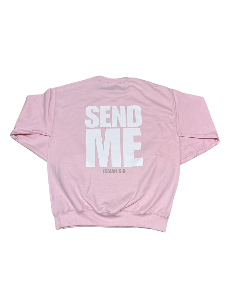 Image of Send me pink crewneck 