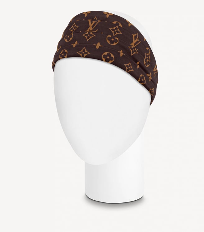 Lv style brown headband