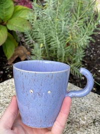 Image 3 of Funny Handle Face Mug (Lavender)