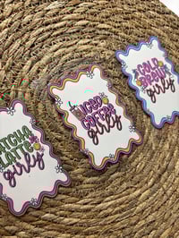 Image 2 of #012 Coffee Girly Decal