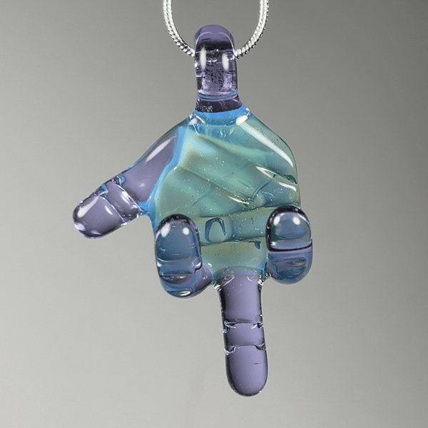 Image of Aqua-mania purple rain  Middle Finger Mini