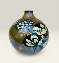 Image 2 of “Grass of Parnassus” reduction lustre vase