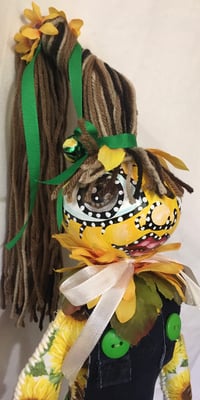 Image 5 of Sunflower Gourd Doll