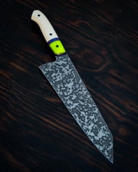 Image 1 of 8” Kiritsuke - DAYGLOW/IVORY