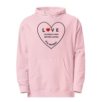 Image 21 of Unisex midweight LIFE LESSONS hoodie