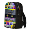 LAGOS TRAFFIC COUTURE LAPTOP TRAVELER'S BACKPACK (CASSETTE LIFE)