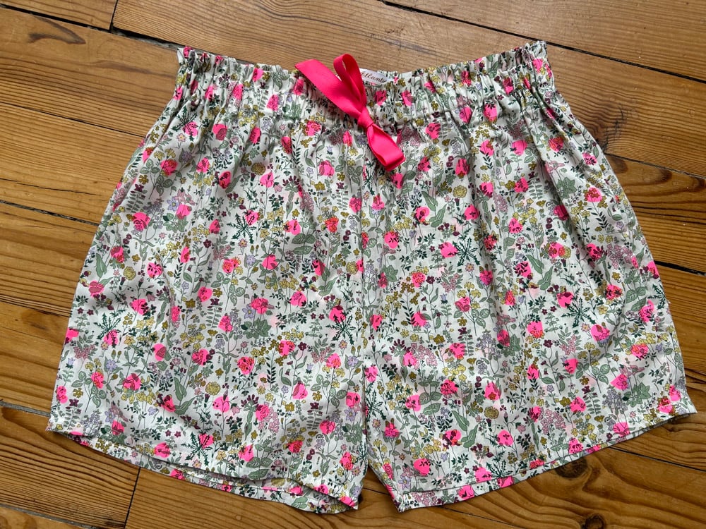 Image of Pyjamas shorts en Liberty taille M ou S