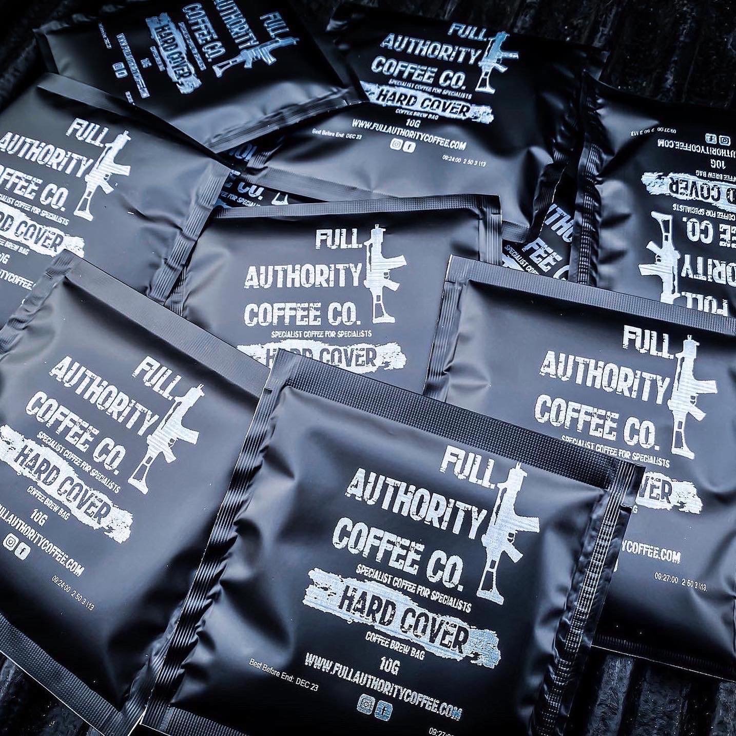 Image of “HARD COVER” COFFEE BREW BAGS - FULL AUTHORITY COFFEE Co. 
