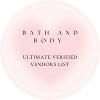 Image 1 of Bath and Body Vendors List!