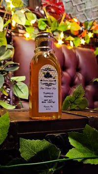 Image 6 of 👑The Armored Kingdom Premium Tupelo Honey Bottle(8oz)-Pure Natural Honey from Golden Rarity