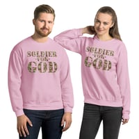 Image 2 of Soldier For God Dark Unisex Sweatshirt