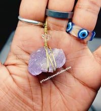 Image 1 of (16pc) Custom Crystal Healing Hair Charms ✨