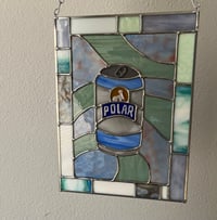 Image 3 of Stained glass seltzer can panel
