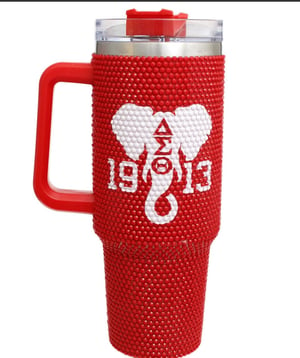 Image of Dst Sorority Red Bling 40.5 oz Tumbler Cup