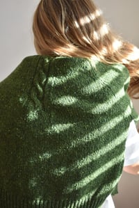 Image 4 of Shamrock Cardigan - Made in Ireland 