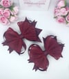 Stunning Lace Bows x 2