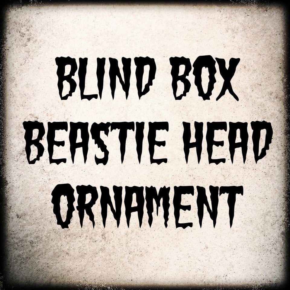 Image of Beastie Ornament Blind Box