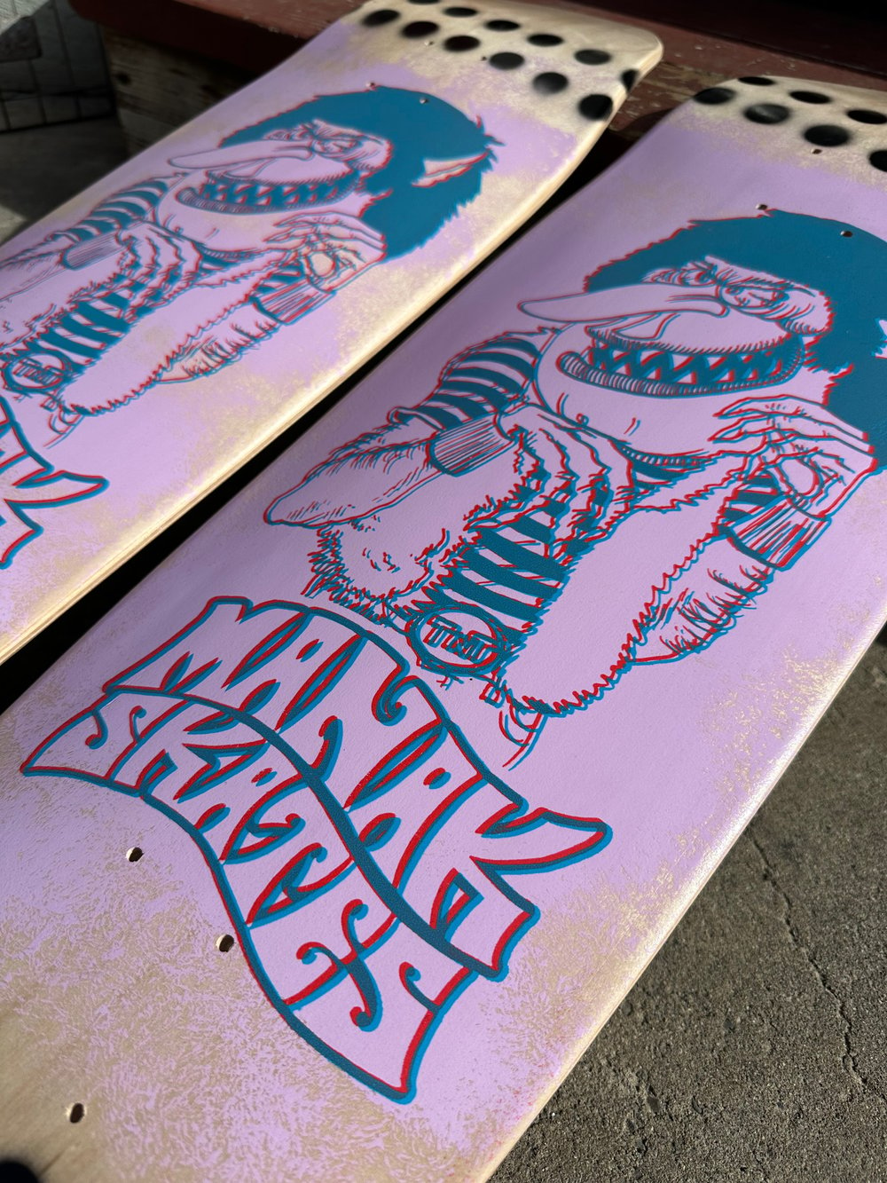 9.25" MF'er Pool Shape - 3D Creep Graphic