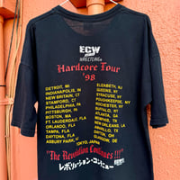 Image 2 of 1998 ECW HARDCORE CAFE TOUR SHIRT 🩸🇯🇵 TOKYO EDITION