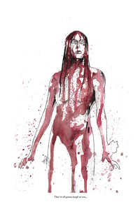 Carrie Signed Art Print