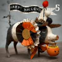 Image 10 of Halloween Spun Cotton Pigs (multiple options available)