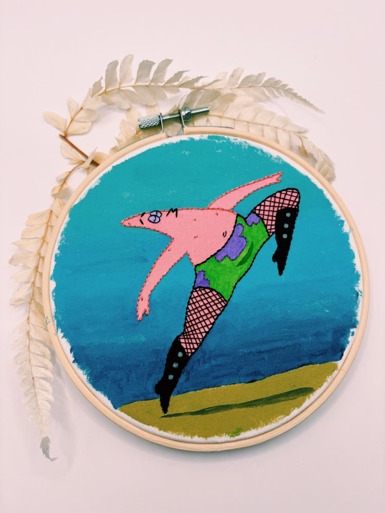 Image of Patrick in Fishnets