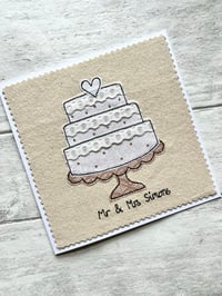 Image 1 of Wedding card