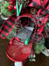 Image of Custom Engraved Reindeer Acrylic Ornament